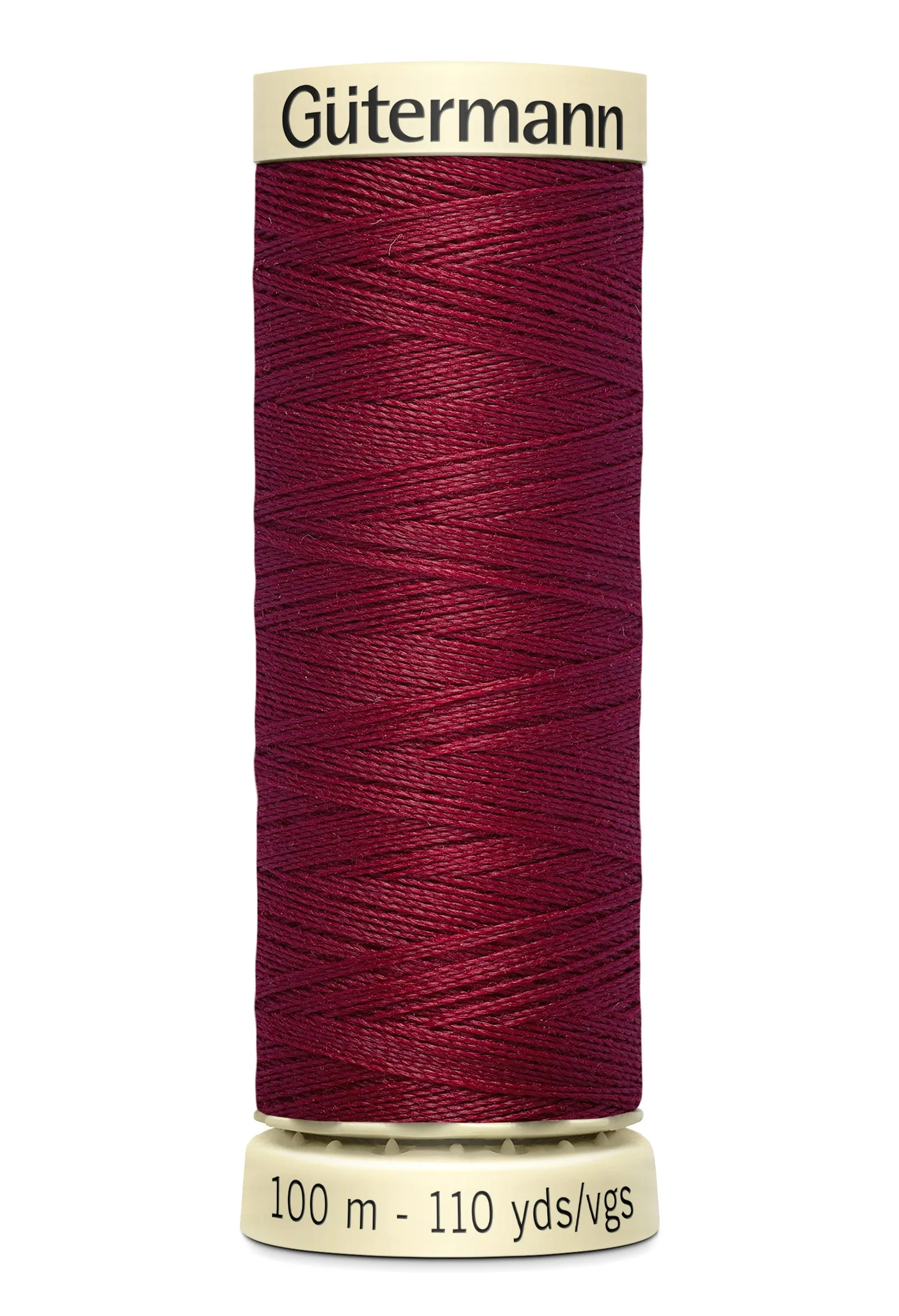 18mm Stretch Fold-Over Binding - Wine Red