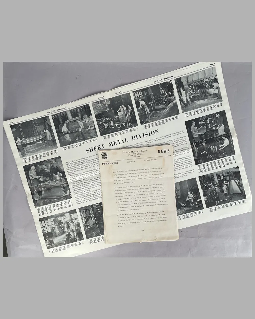 5 Cadillac publications from 1947 to 1952