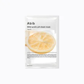 Abib MILD ACIDIC pH SHEET MASK YUJA FIT 30ml 10ea Skincare Cosmetics