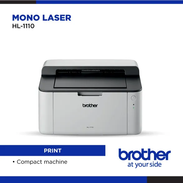 Brother HL-1110 Monochrome Laser Printer