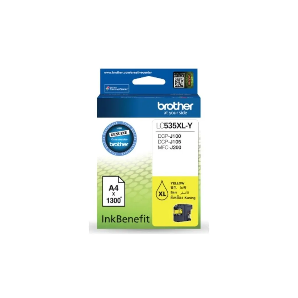 Brother LC539XL/LC535XL Ink Cartridge (Black/Cyan/Magenta/Yellow)
