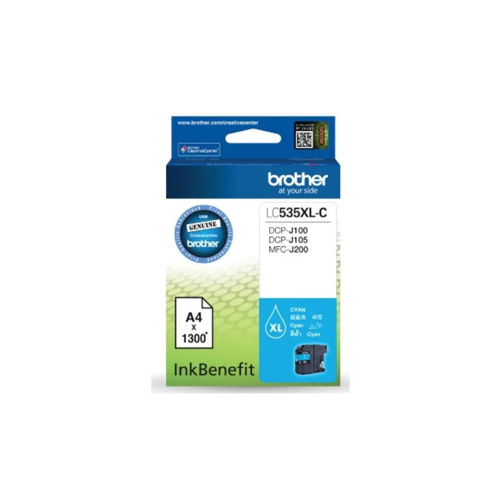 Brother LC539XL/LC535XL Ink Cartridge (Black/Cyan/Magenta/Yellow)