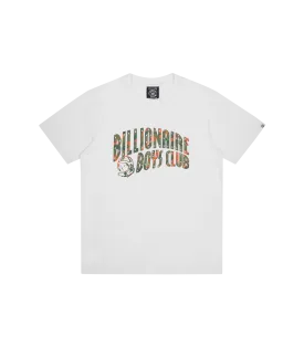 CAMO ARCH LOGO T-SHIRT - WHITE