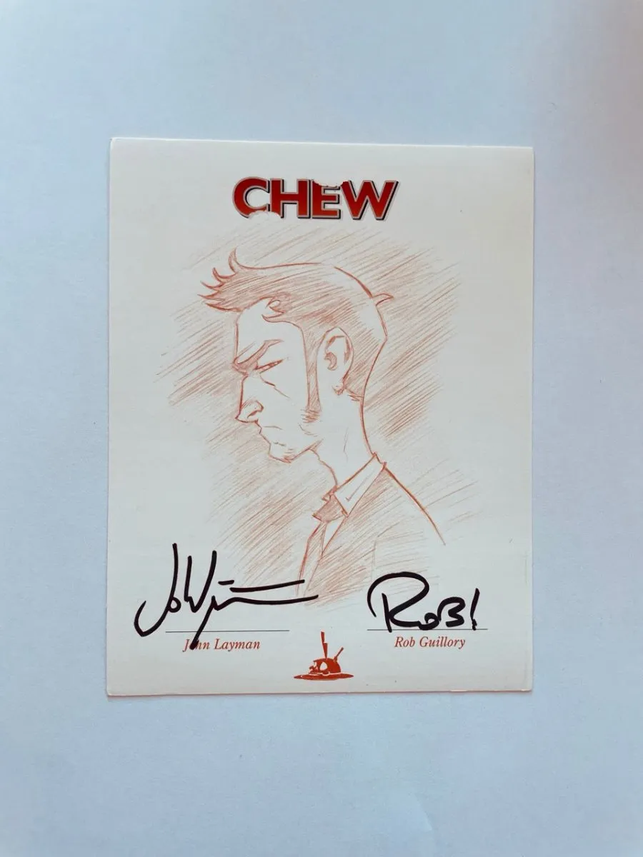 Chew Bookplate Signed by John Layman & Rob Guillory *One Per Customer*