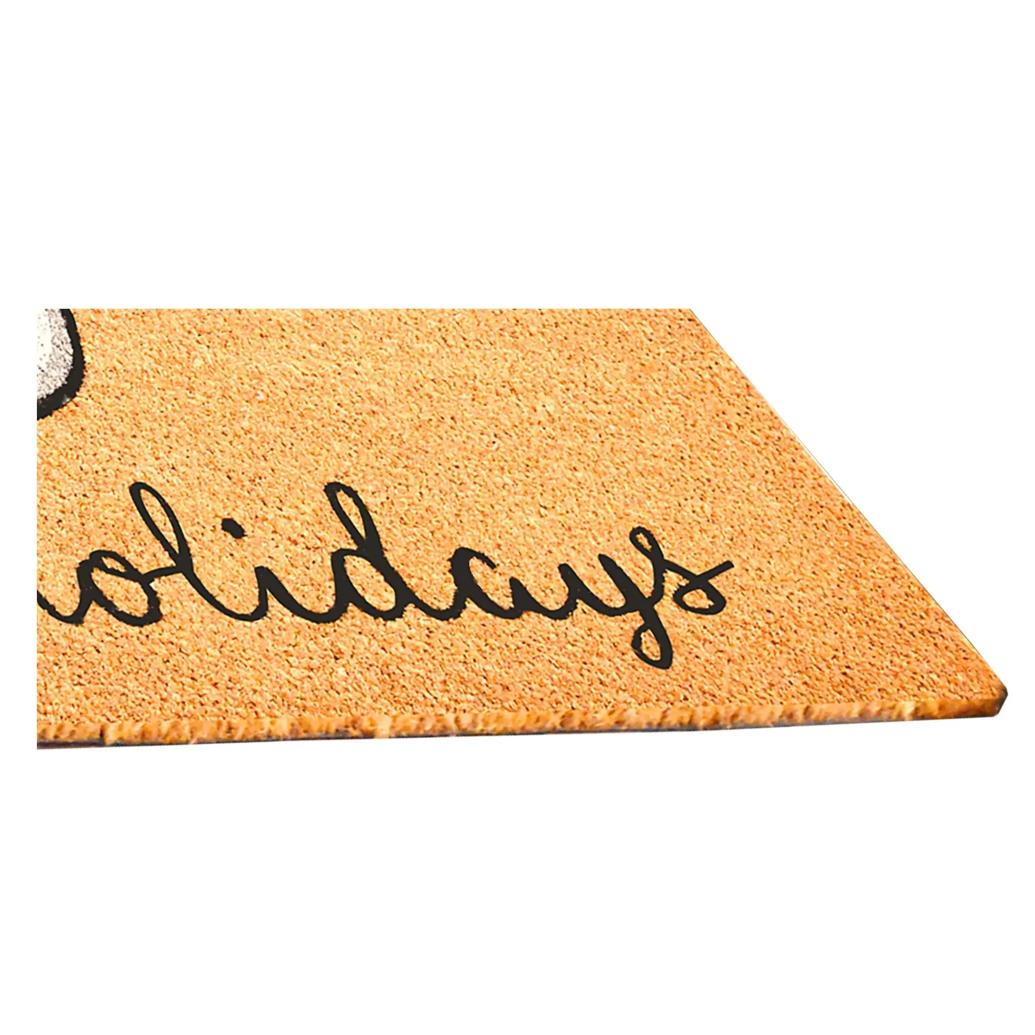 Christmas Happy Snowman  Doormat