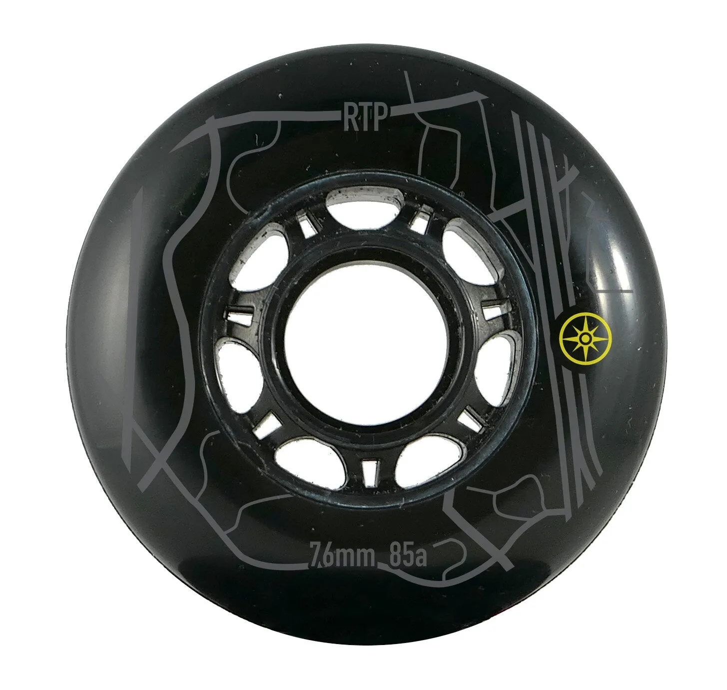 COMPASS - RTP 76mm/85a Inline Skate Wheels