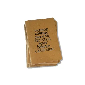 Complimentary Empowering Words Journal - on orders over $150