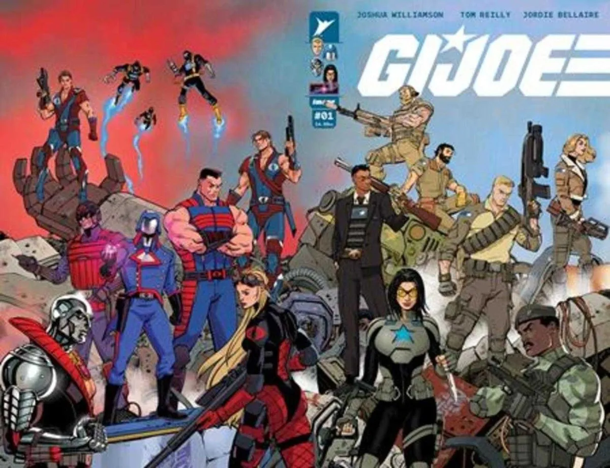 G.I. Joe #1 Cover A Tom Reilly Wraparound *one copy per customer*