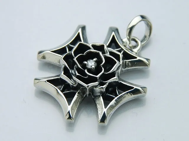 Grid Rose Cross