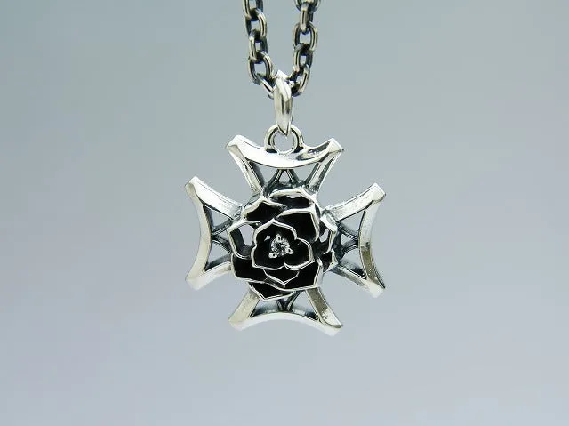 Grid Rose Cross