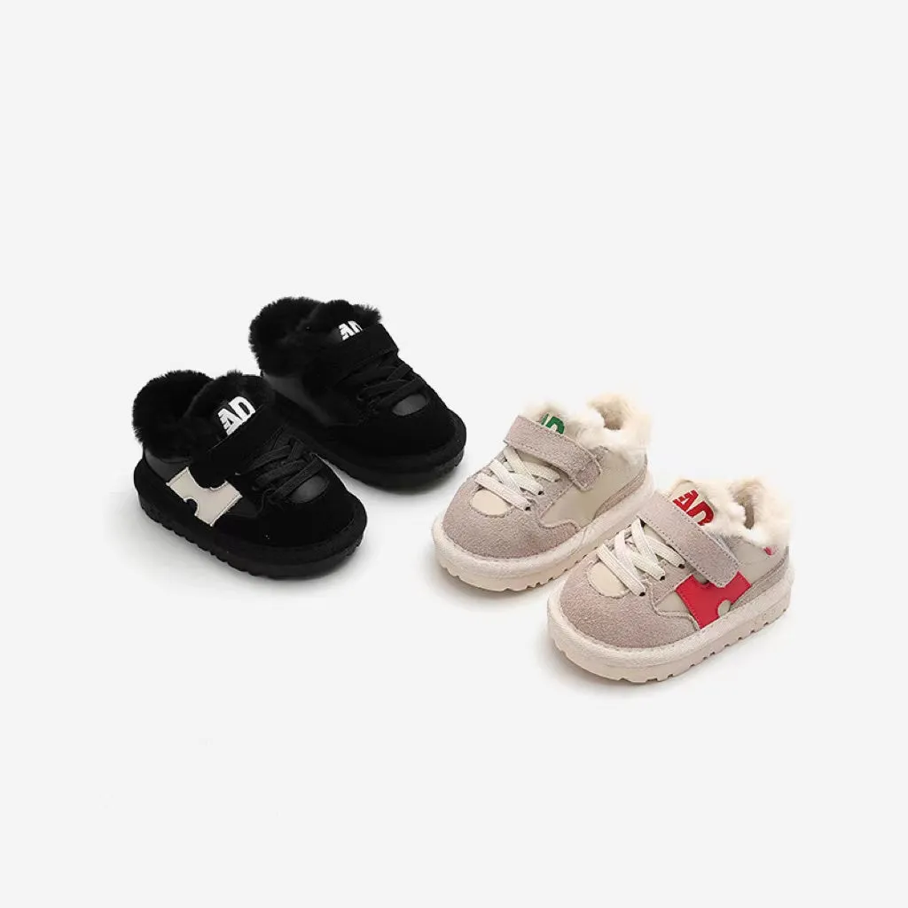 Harvey Winter Plush Baby Sneakers