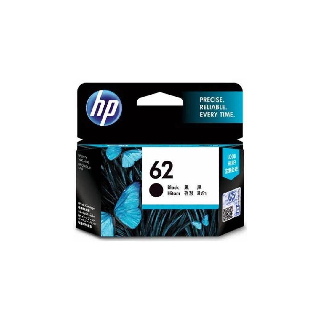 HP 62 Ink Cartridge (Black/Color)