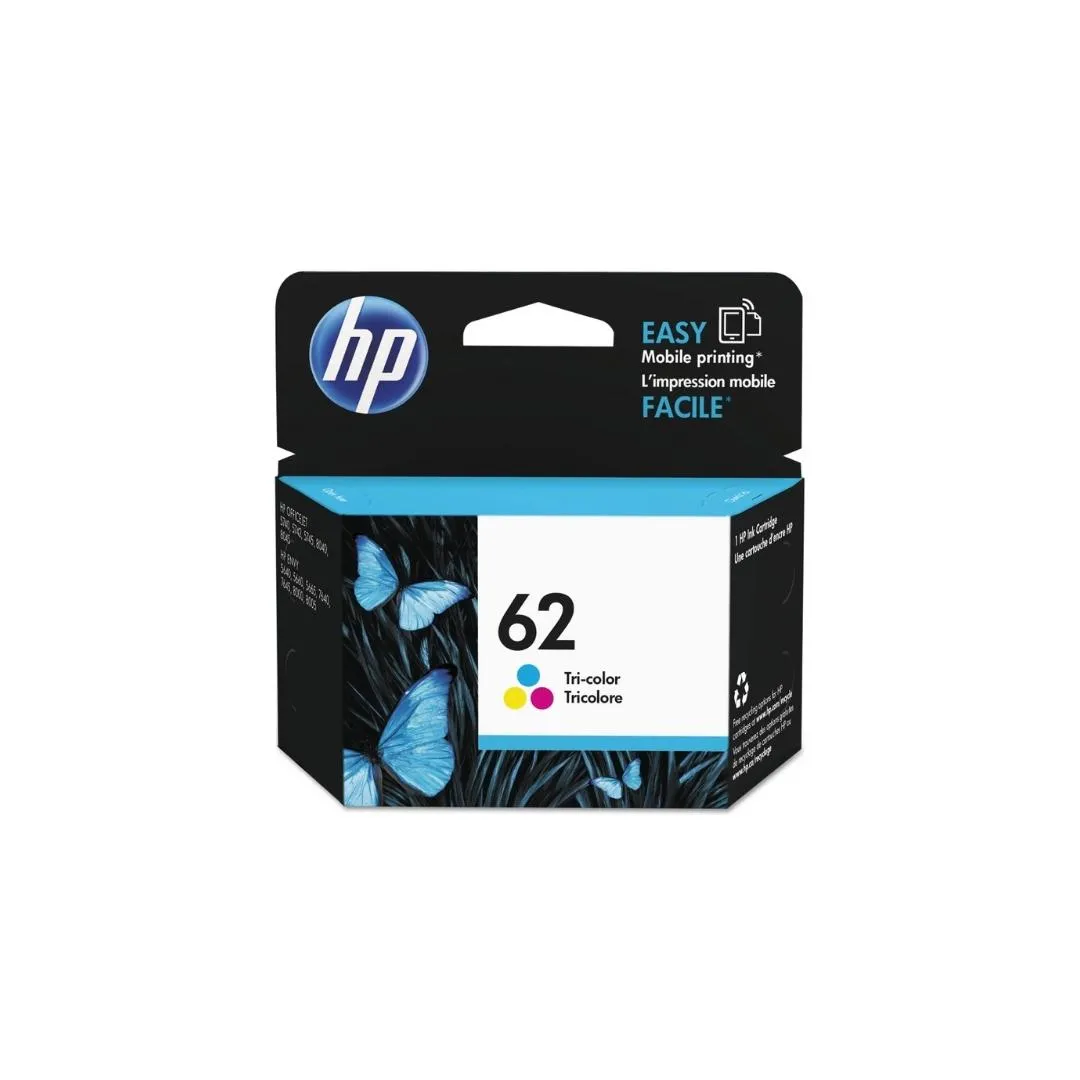 HP 62 Ink Cartridge (Black/Color)