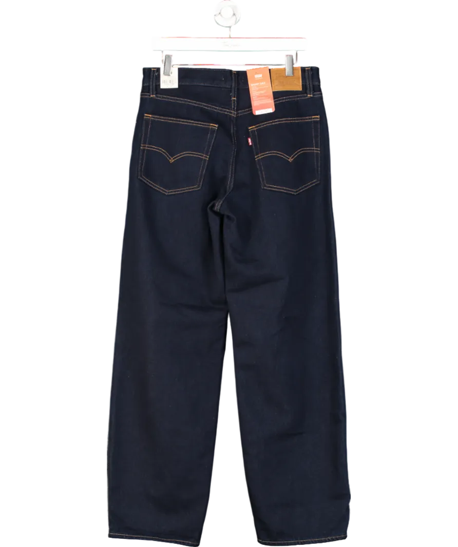 LEVI'S Blue High Waisted Baggy Dad Jeans L32 W29