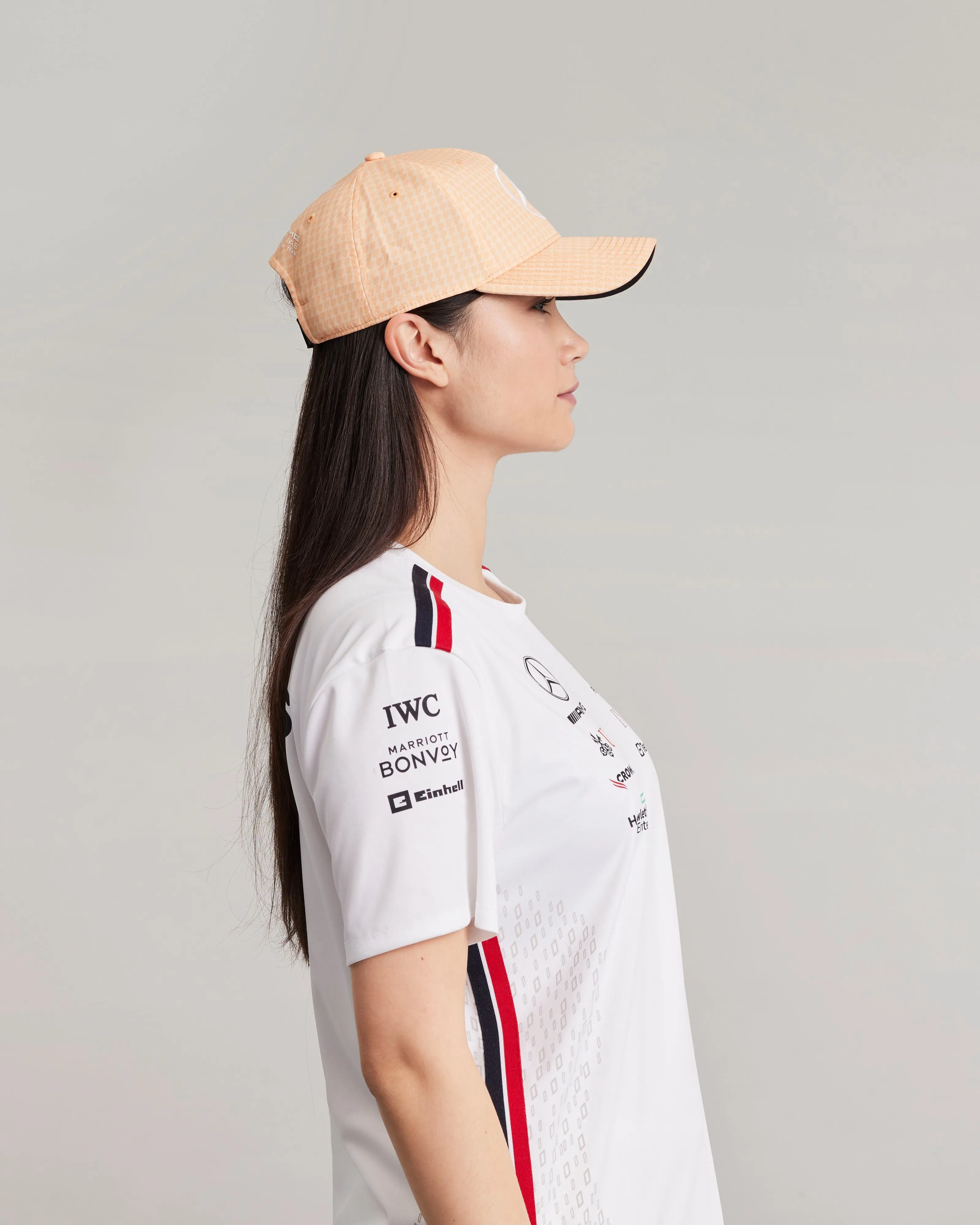 Lewis Hamilton 2023 Team Driver Cap Peach