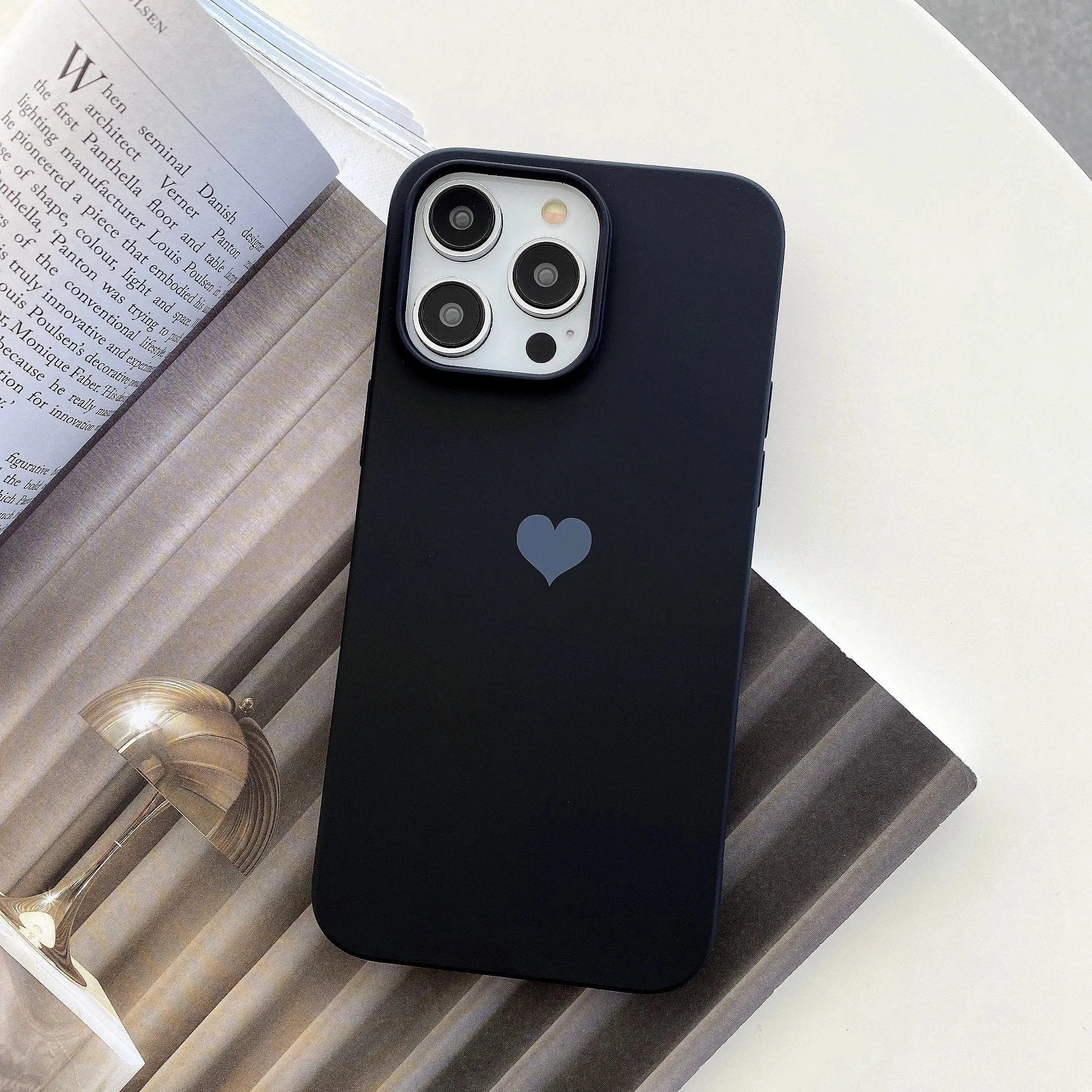 Love Heart Soft Phone Case For iPhone Shockproof Bumper Silicone Back Cover