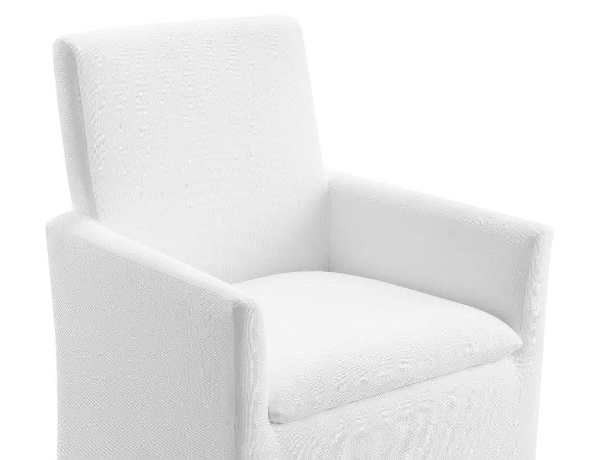 Mara Stain-Resistant Fabric Dining Armchair