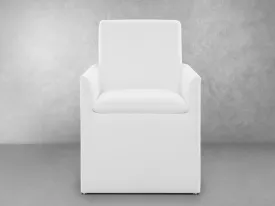 Mara Stain-Resistant Fabric Dining Armchair