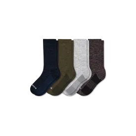 Men’s Two Tone Calf Sock 4-Pack