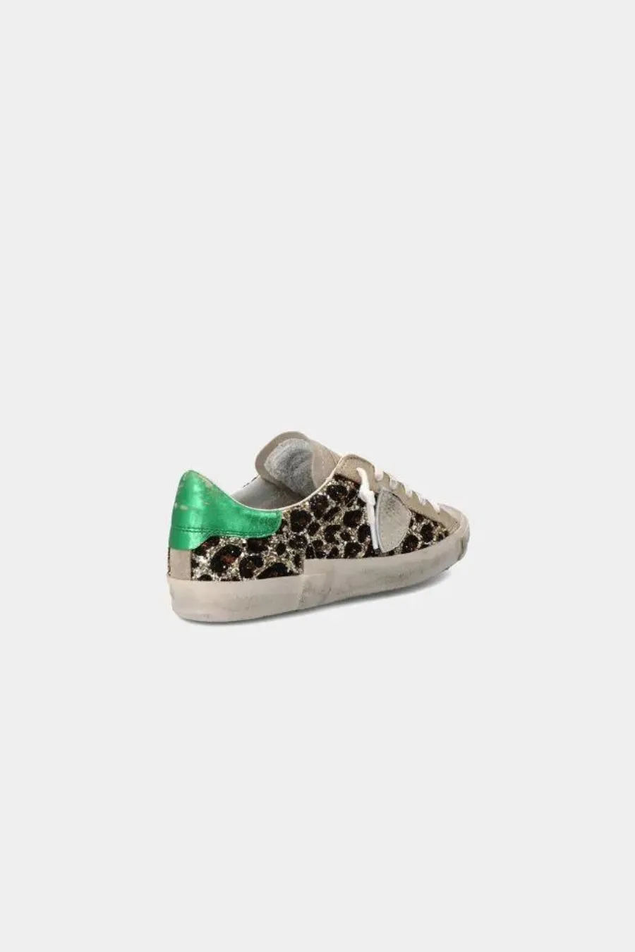 PRSX Low Glitter Leo Metal Beige Vert