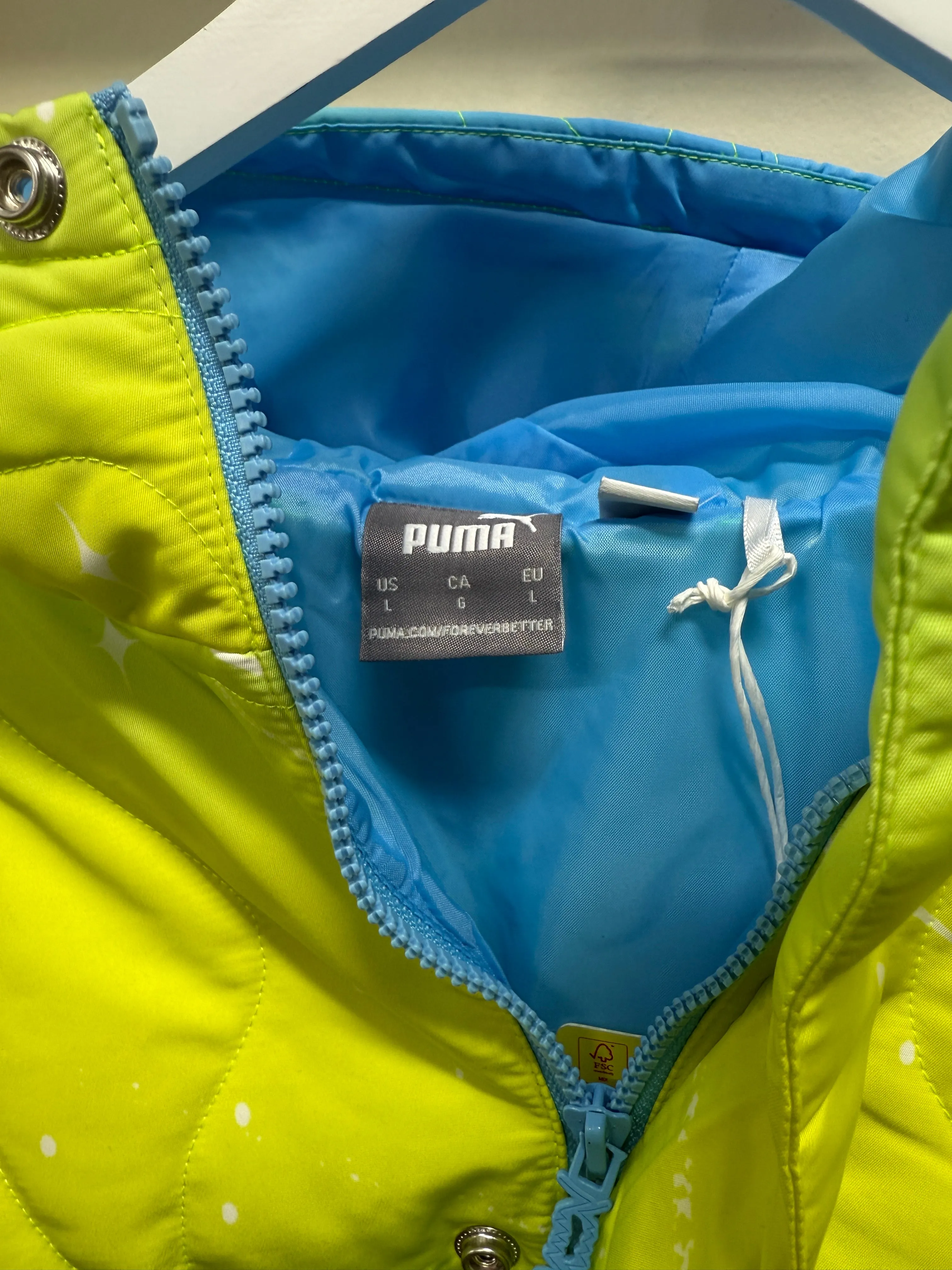 Puma Melo Rainbow Hoodie Sz L