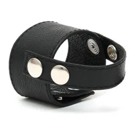Rimba Leather Cock Ring Strap
