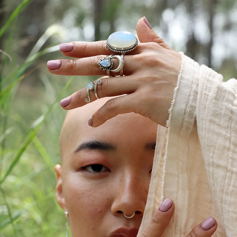 Silver Rising Ring
