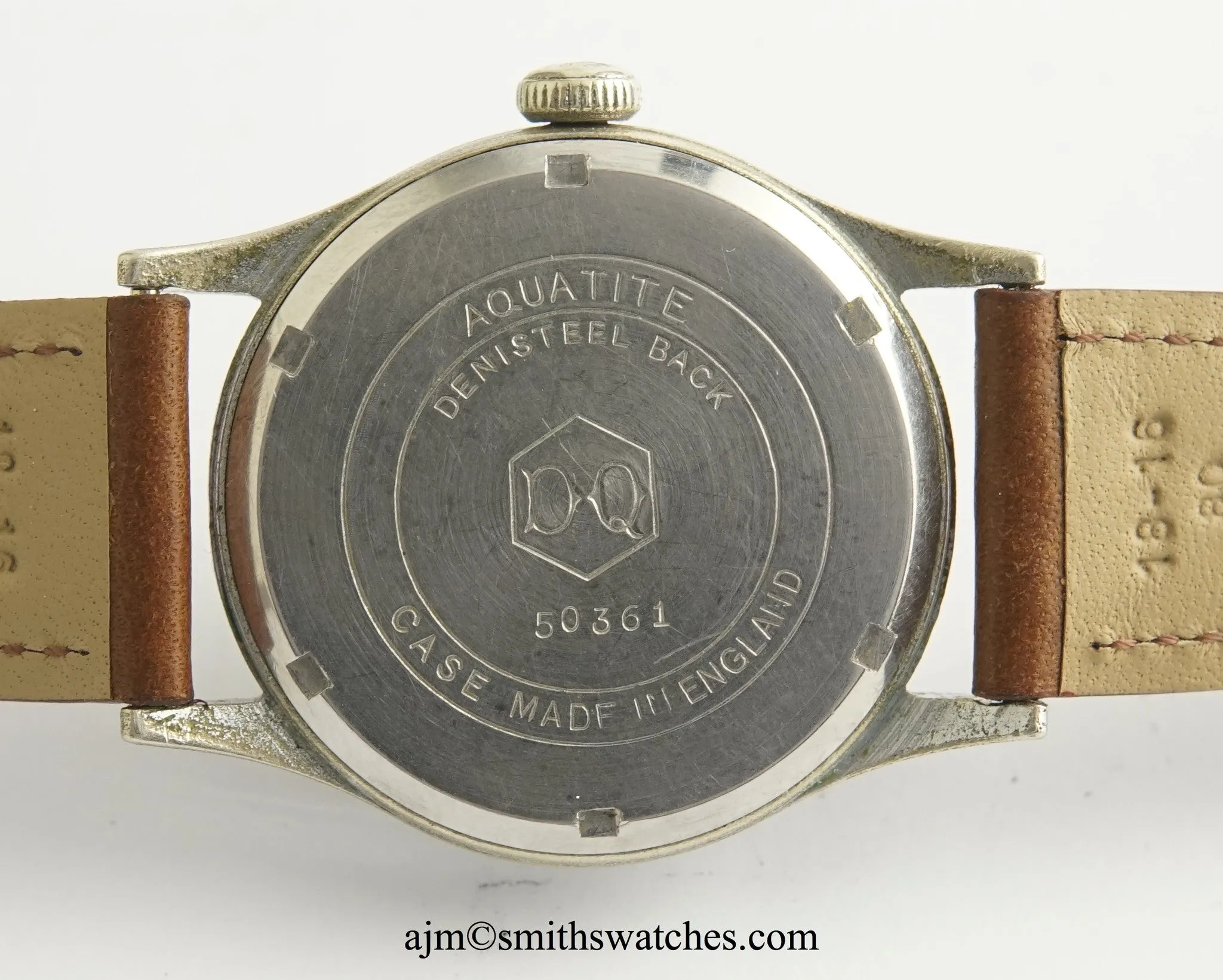 SMITHS EARLY PRE-HILLARY TYPE WRISTWATCH C 1951