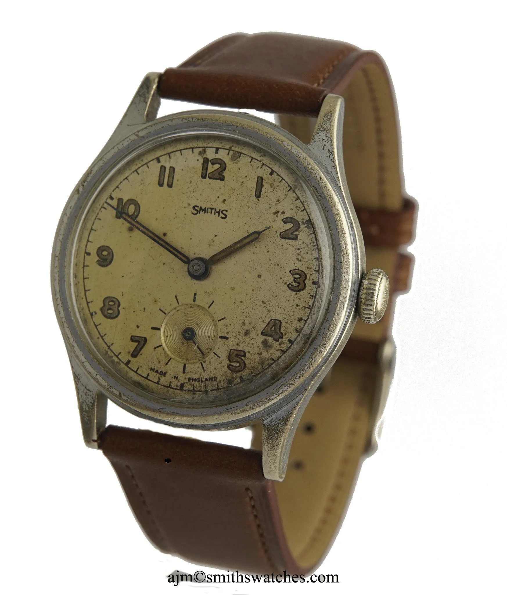 SMITHS EARLY PRE-HILLARY TYPE WRISTWATCH C 1951