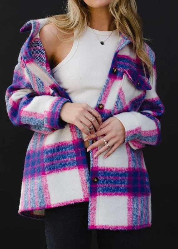 Starlit Night Plaid Jacket