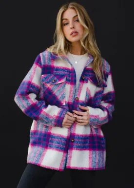 Starlit Night Plaid Jacket