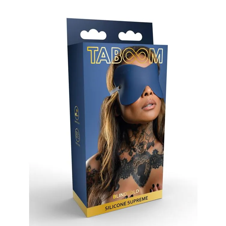 Taboom Silicone Supreme Bondage Blindfold Blue