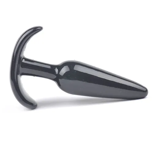 Tapered Black Anal Plug Small