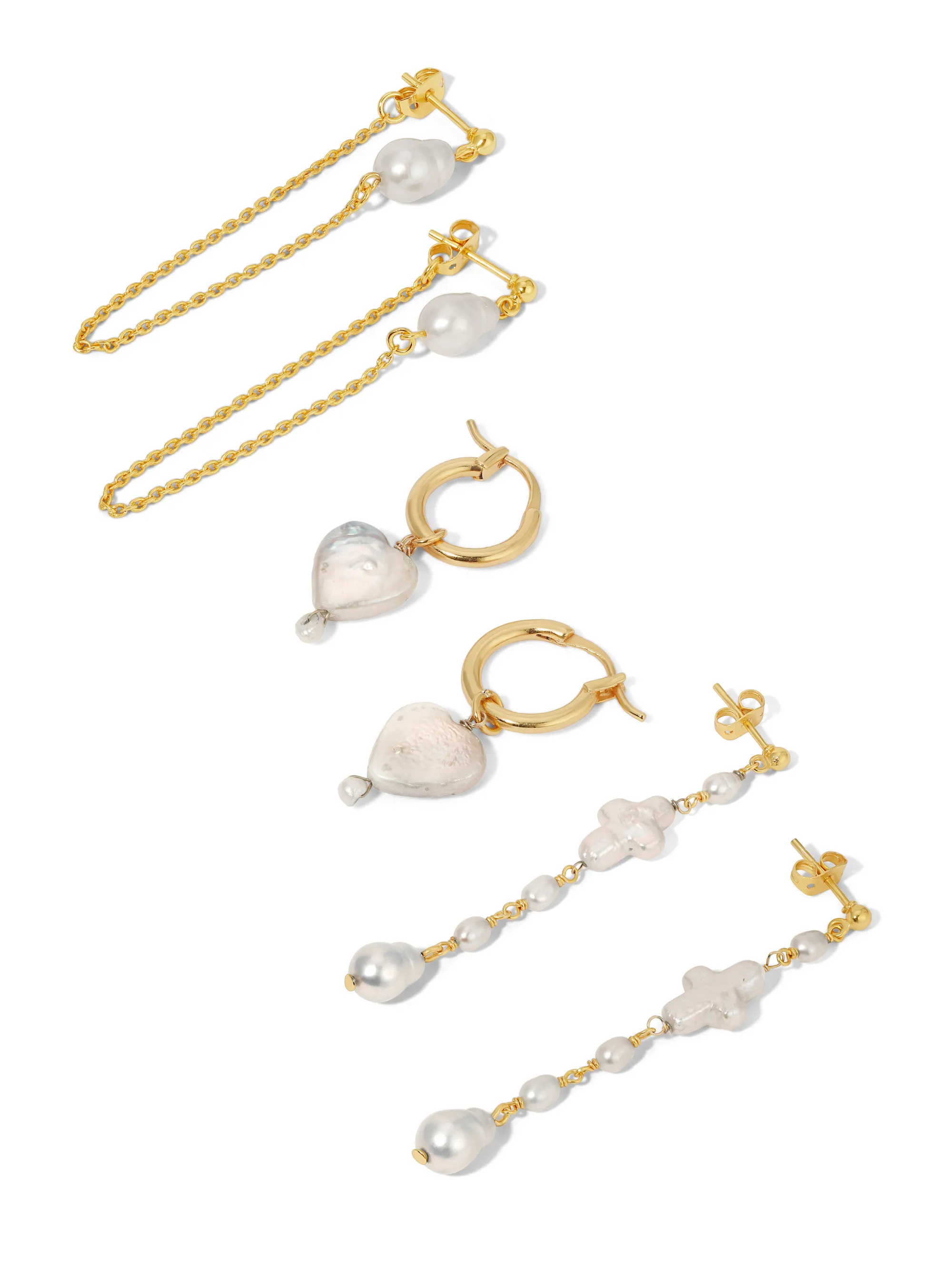 The Damsel Pearl Earrings