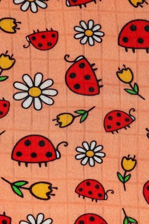 Tula Blanket Set - Ladybug Picnic