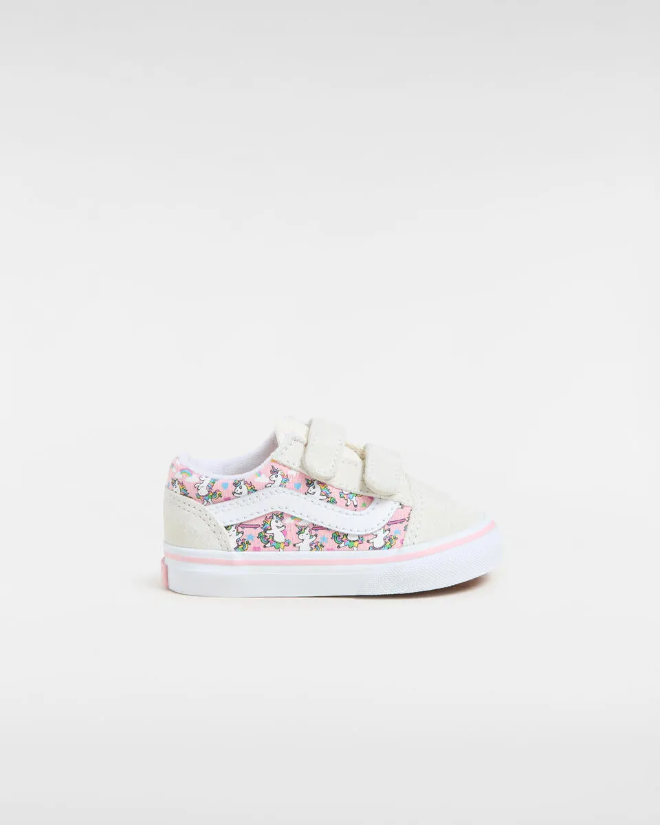 Vans Toddler's Old Skool Shoes (1-4 Years) Ballet Skaticorn Marshmallow VN0009RCCY7