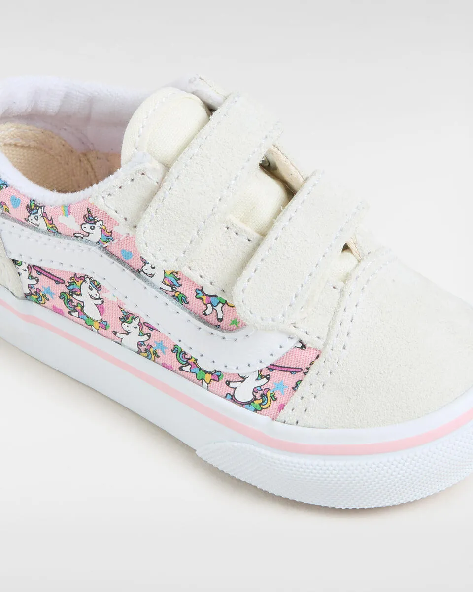 Vans Toddler's Old Skool Shoes (1-4 Years) Ballet Skaticorn Marshmallow VN0009RCCY7