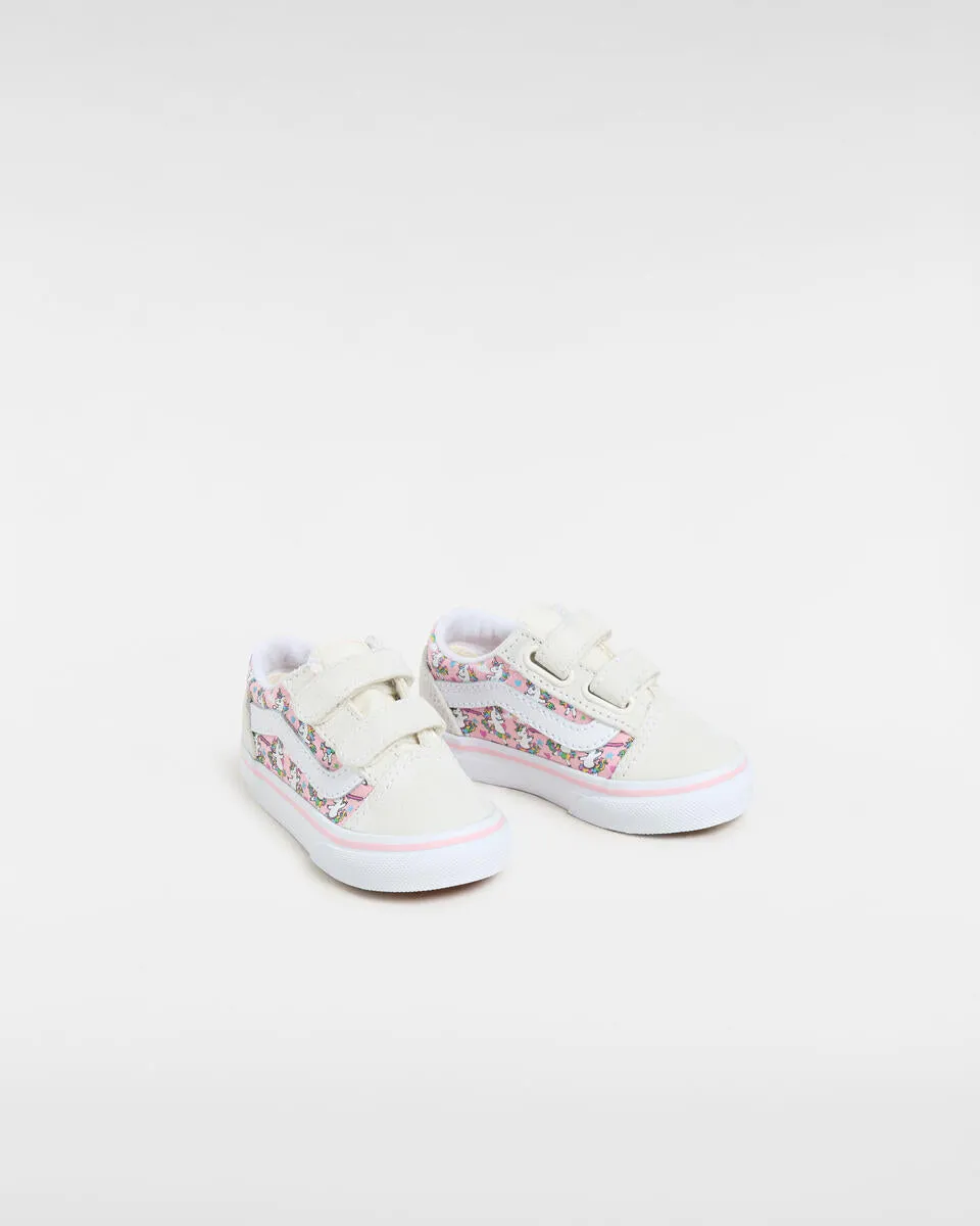 Vans Toddler's Old Skool Shoes (1-4 Years) Ballet Skaticorn Marshmallow VN0009RCCY7