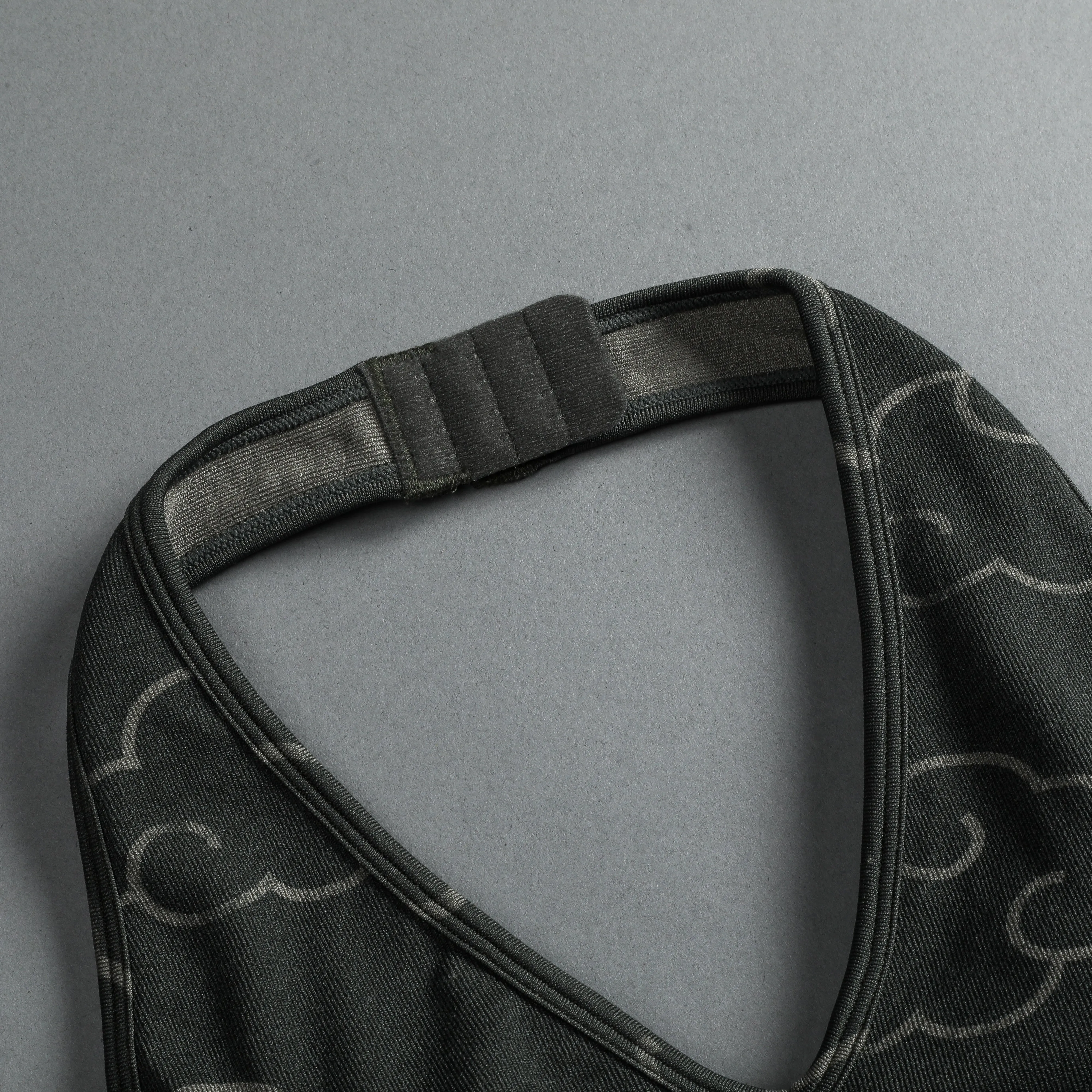 Wolf Cloud Loyalty "Everson Seamless" Halter Bra in Pine Green